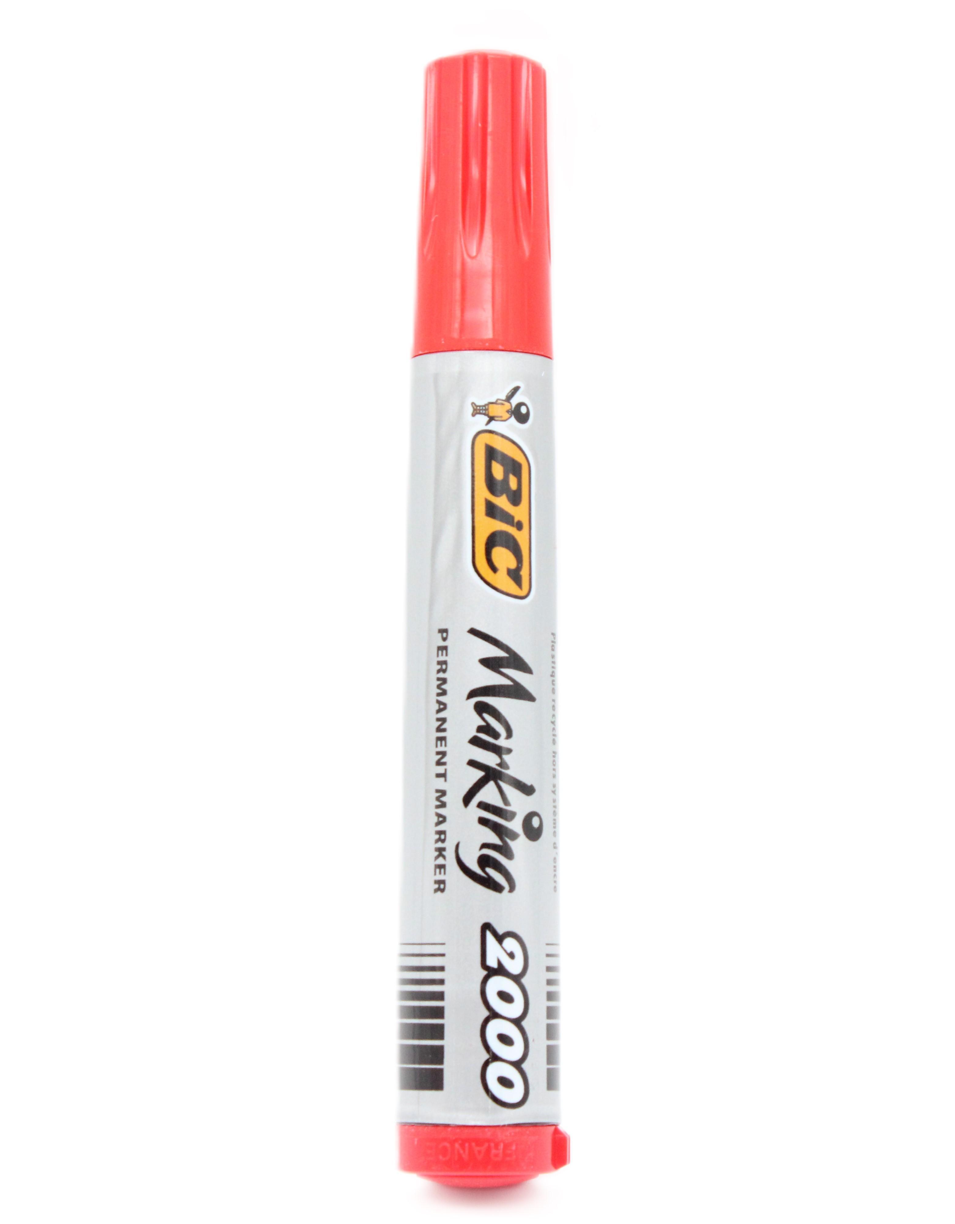 Pennarello Bic Marking 2000 rosso punta tonda 1.7mm