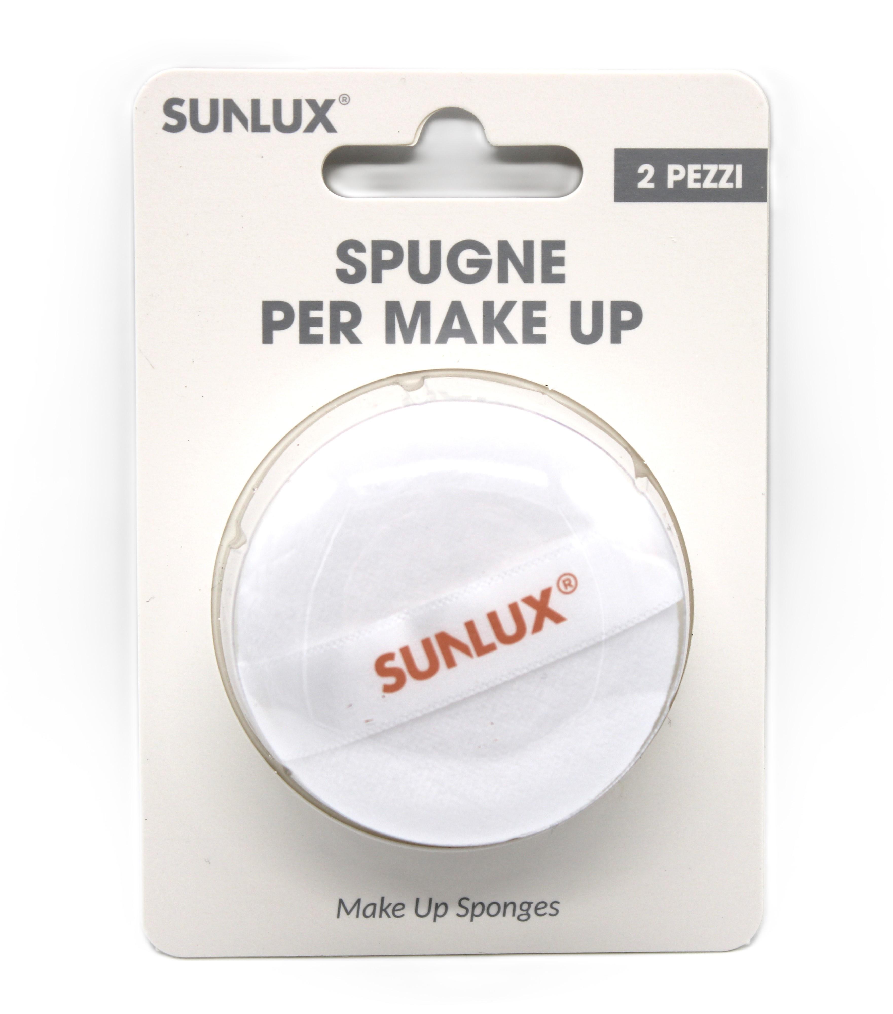 Spugna make up 5.5cm bianco confezione da 2 