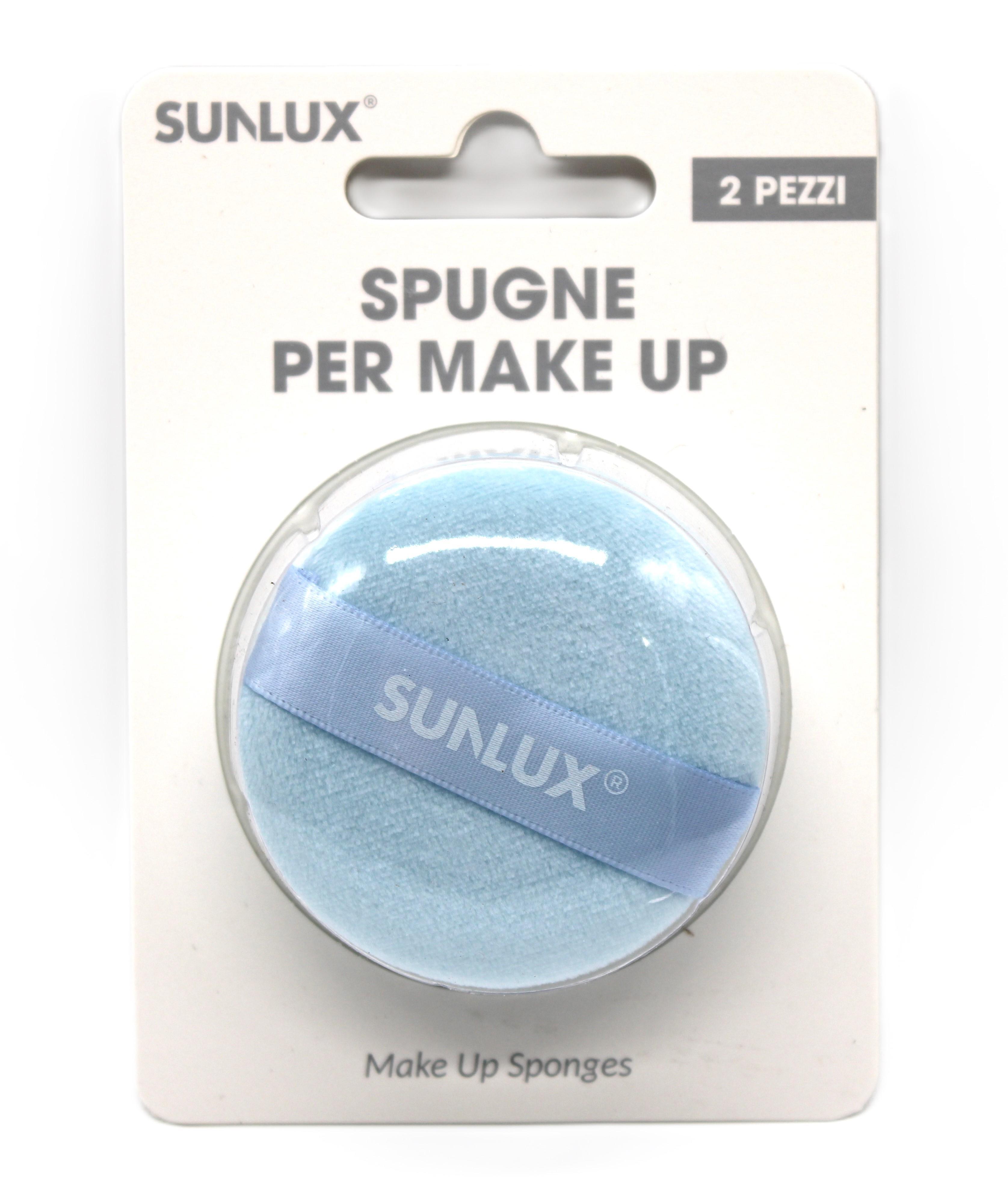 Spugna make up 5.5cm celeste confezione da 2 