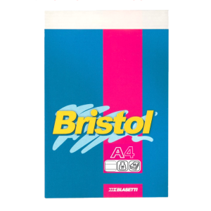 Blocco notes  bristol a4 rigatura 1r