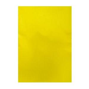 Carta regalo lucida 70x100  giallo 5 fogli