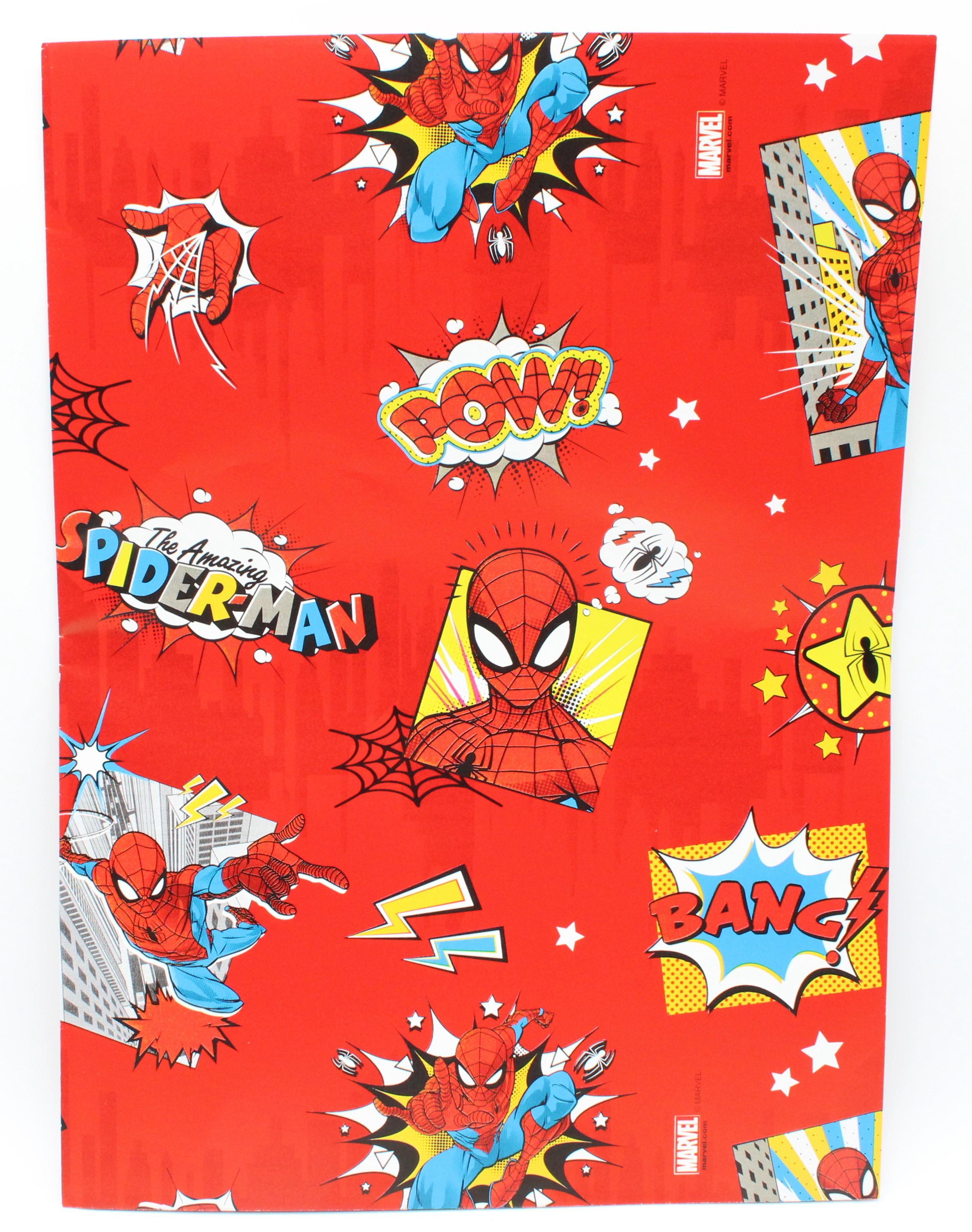 Carta regalo Marvel 70x100 Spiderman 1 foglio