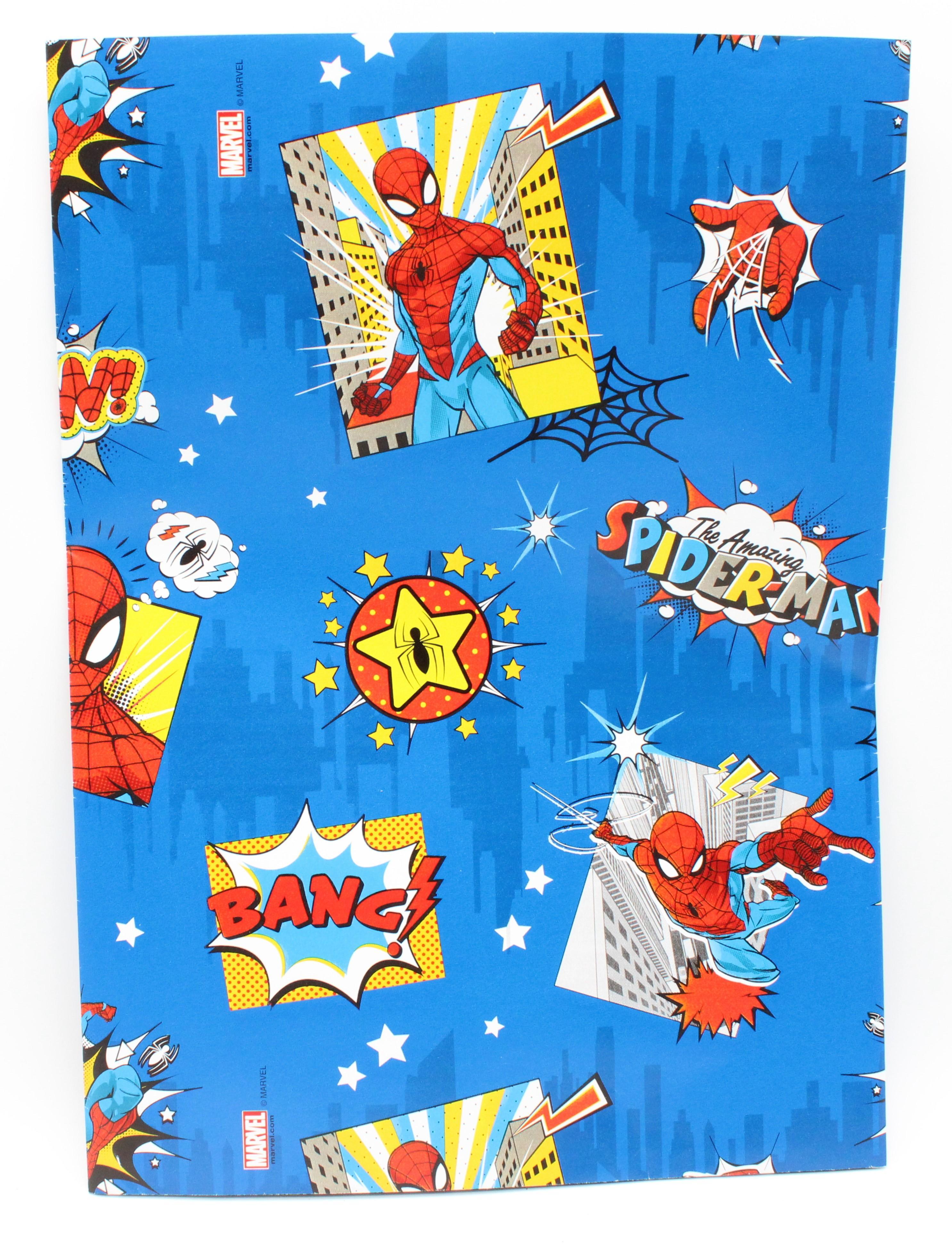 Carta regalo Marvel 70x100 Spiderman 1 foglio