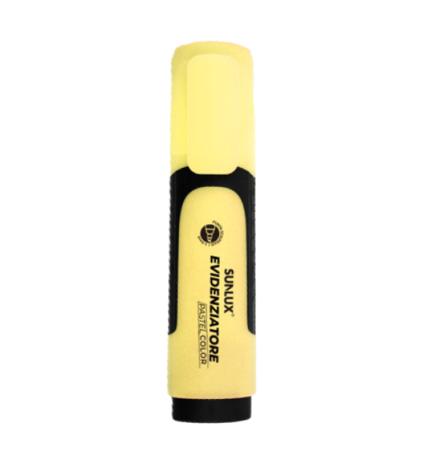 Evidenziatore Sunlux Giallo pastel