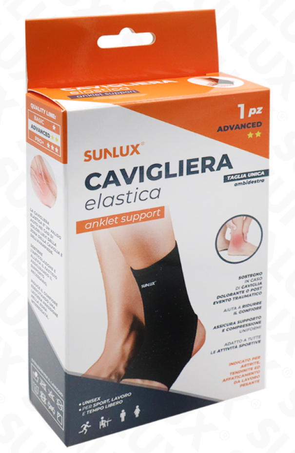 Cavigliera elastica advanced Sunlux