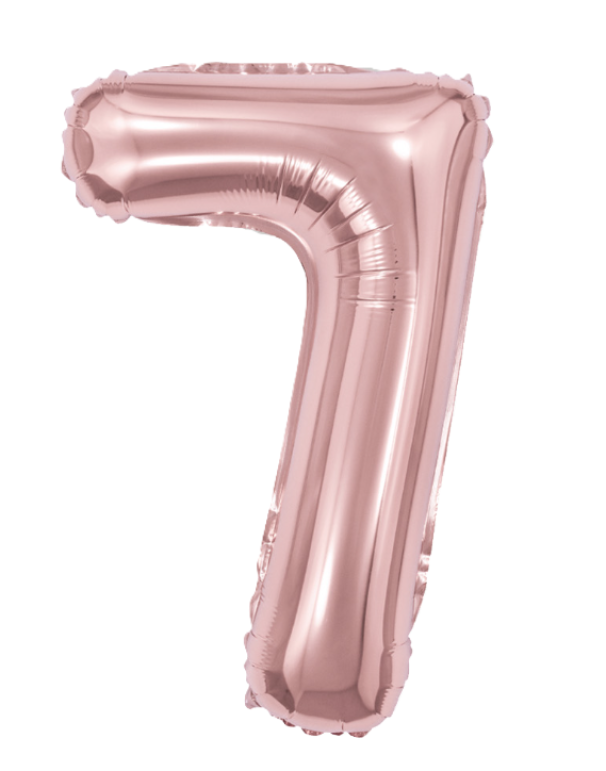 Palloncino n.7 Oro Rosa 35cm