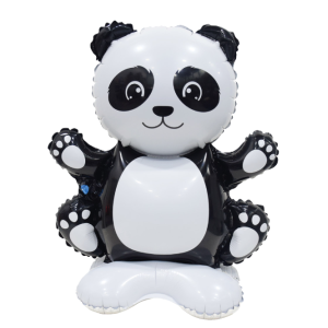 Palloncino metal panda 3d 43x59cm