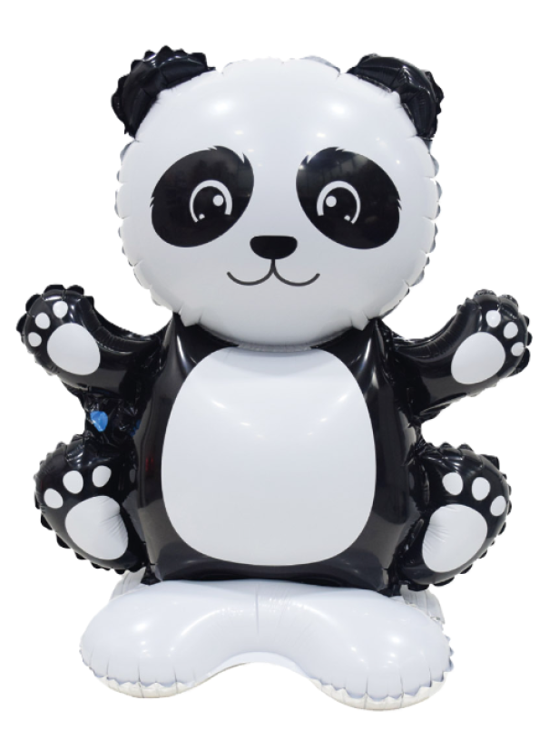 Palloncino metal panda 3D 43x59cm