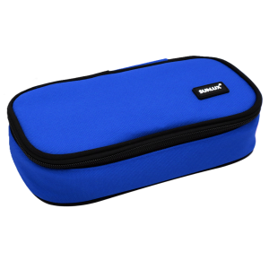 Astuccio  ovale blu 23x5x12cm