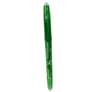 Penna gel cancellabile verde