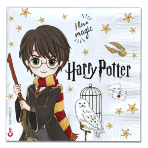 Tovaglioli harry potter 33cm 20 pezzi