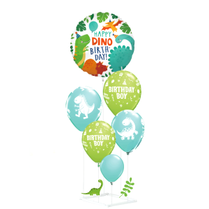 Set palloncini dinosauro con stand