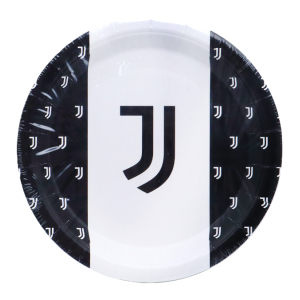 Piatti in carta juventus 18cm 8 pezzi