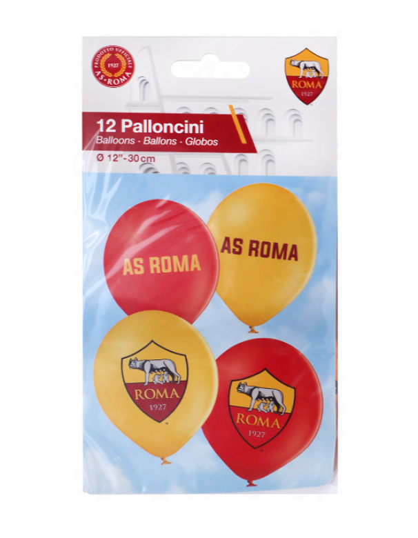 Palloncini A.S. Roma 30cm 12pz