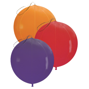 Palloncini punch ball 45cm 3 pezzi