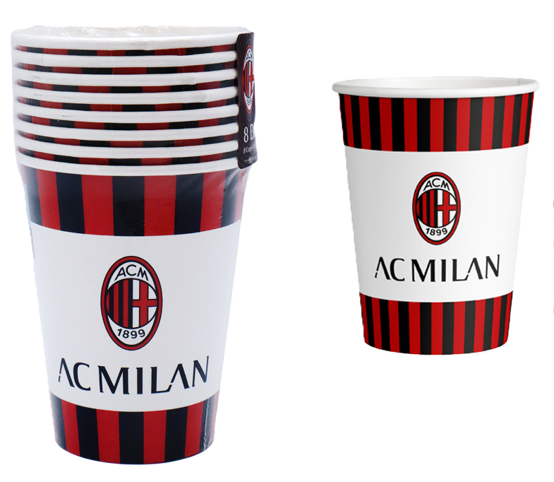 Bicchieri in carta Milan 8pz 250ml