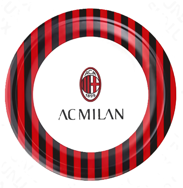 Piatti in carta Milan 18cm 8 pezzi