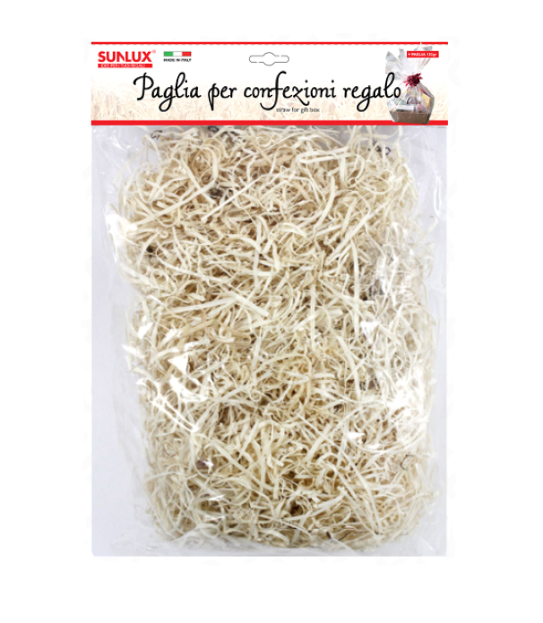 Paglia legno per confezioni regalo 120gr