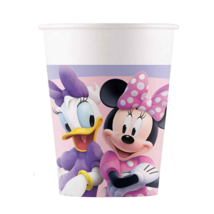 Bicchieri in carta minnie 8pz 200ml