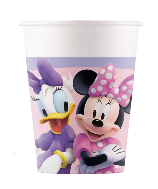 Bicchieri in carta Minnie 8pz 200ml