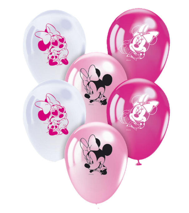 Palloncini lattice Minnie 10pz